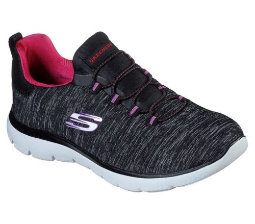 Skechers női cipő - 12983-BKPK