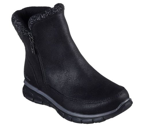 Skechers női bokacsizma - 167941-BBK