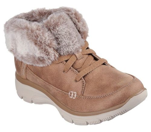 Skechers női bakancs - 168027-TAN