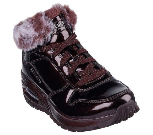 Skechers női bakancs - 168126-BURG