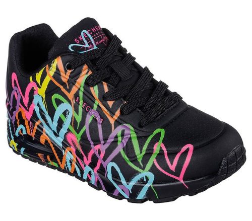 Skechers női cipő - 177981-BKMT