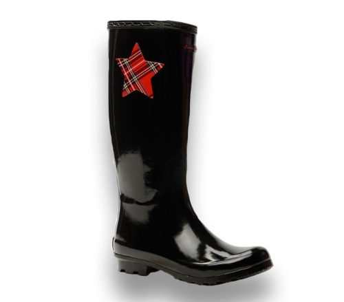 Gios Eppo női gumicsizma - 24461 Black/Tartan