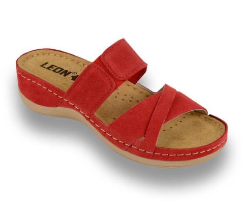 Leon Comfort női papucs - 909 Red