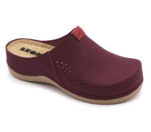 Leon Comfort női papucs - 930 Bordo