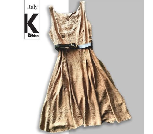 Key Fashion női ruha - F24420R-sbeige