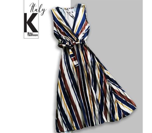 Key Fashion női ruha - F24425R-kek