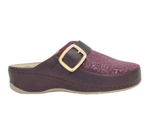 Scholl női papucs - Gemini Buckle bordó - F308851008