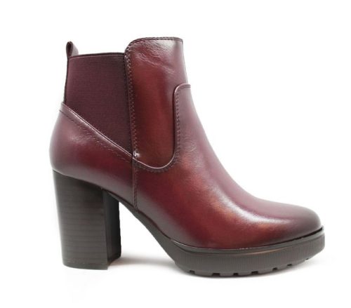 Fashion Shoes női bokacsizma - FS-YCC21 Burgundy