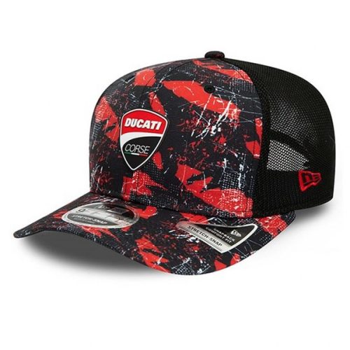 New Era KAPA DUCATI CORSE AOP 950SS DUCATI BLKSCA Női sapka - SM-60334548