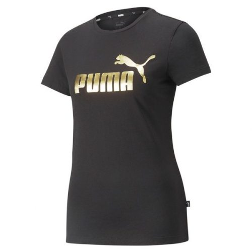 Puma ESS+ Metallic Logo Tee Női póló - SM-848303-01