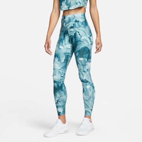 Nike Nike One-Womens High-Waisted 7/8 Allover Print Leggings Női nadrág - SM-DV9864-440